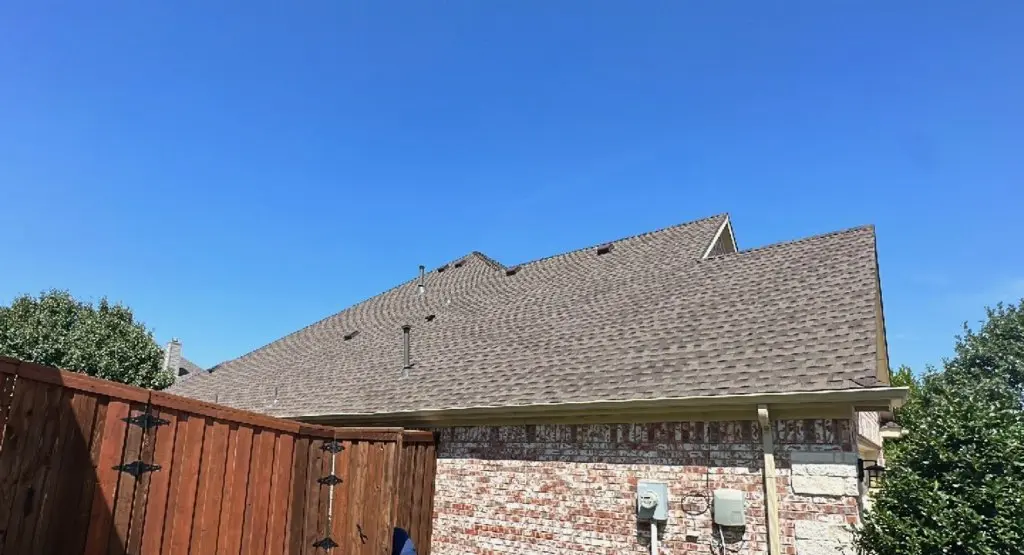 Completed roof replacement project in Cotati